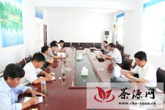 岳西冶溪镇启动现代农业茶叶发展项目规划设计工作