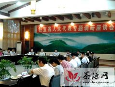 驻宜省人大代表一行邱场乡调研指导茶叶产业发展