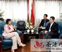 斯里兰卡茶叶委员会主席访问上海国际商会