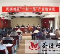 南昌市举办江西民族地区“一村一品”茶叶产业培训班