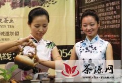 汉艺唐风精彩茶艺表演成为2012海西茶博会一大亮点