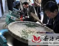舒城县举行第七届名优茶炒制比赛