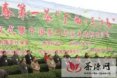 柳州市开展“茶叶质量安全与品质提升”科技下乡活动