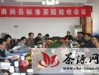 省专家组到南涧县验收标准茶园创建