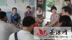 广西桂林茶叶科学研究所专家到兴业调研茶产业