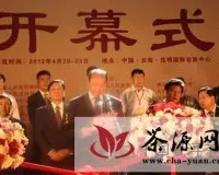 孔垂柱副省长普洱茶国际博览会开幕上讲话