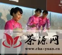 香港国际茶展现清朝百年普洱茶饼