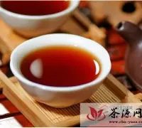 茶汤滋味的四种主要类型